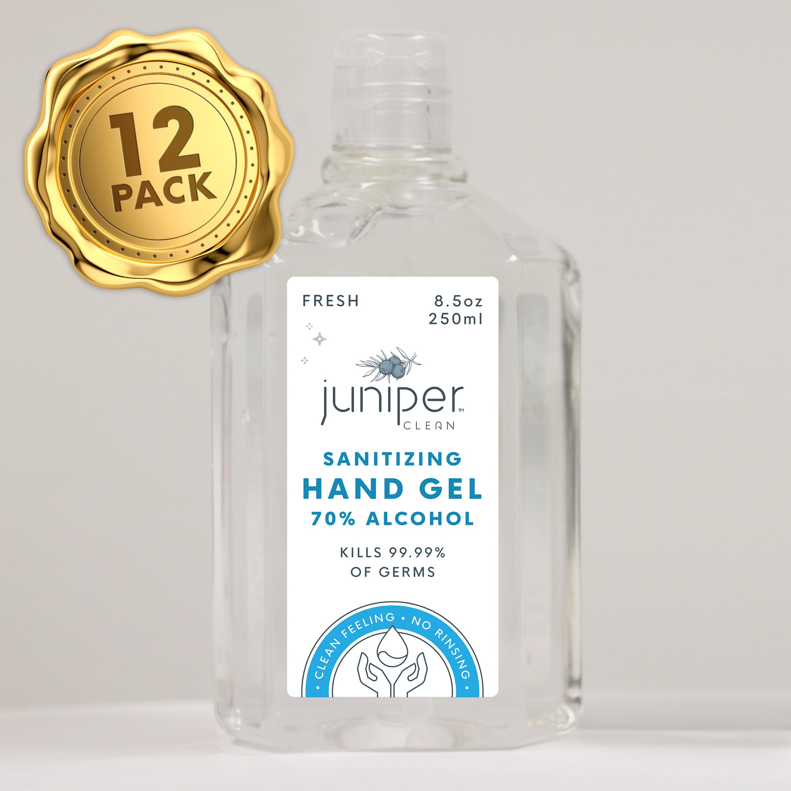 Juniper Clean Sanitizing Hand Gel • 8.5oz • (12 pack)